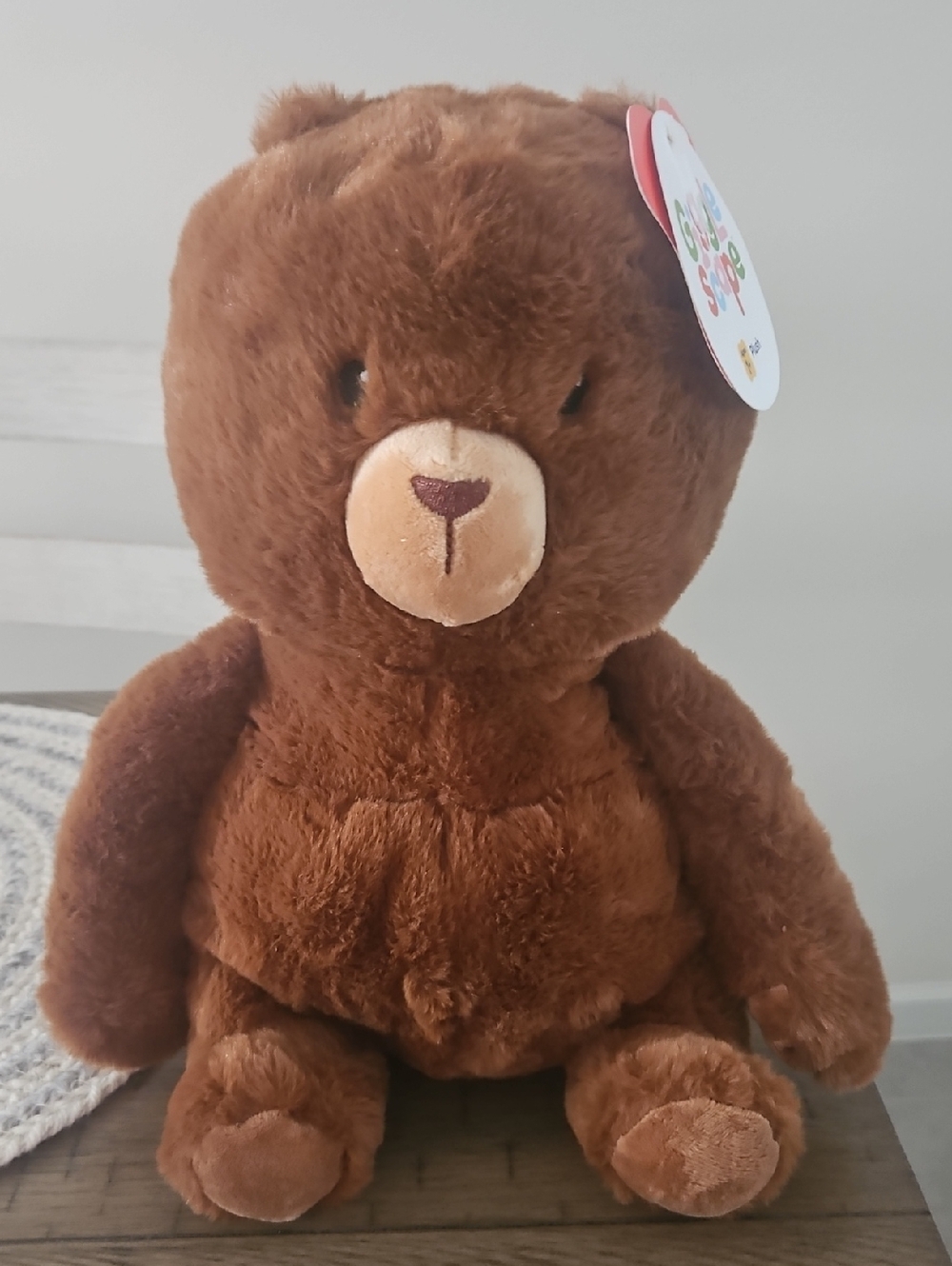 Gigglescape Bear Stuffed Animal NWT